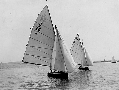 Regatta auf dem Zernsee 1928