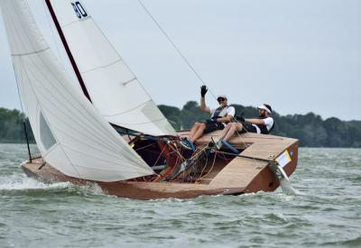 Jollenkreuzer am Wind - Foto von Thomas Storch